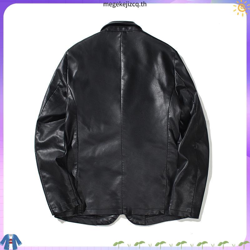เสื้อสูท รุ่น Meit Man jacket หนังแท้  แบรนด์ Oldman แท้ สูทผู้ชาย เสื้อสูทผู้ชายสำเร็จรูป