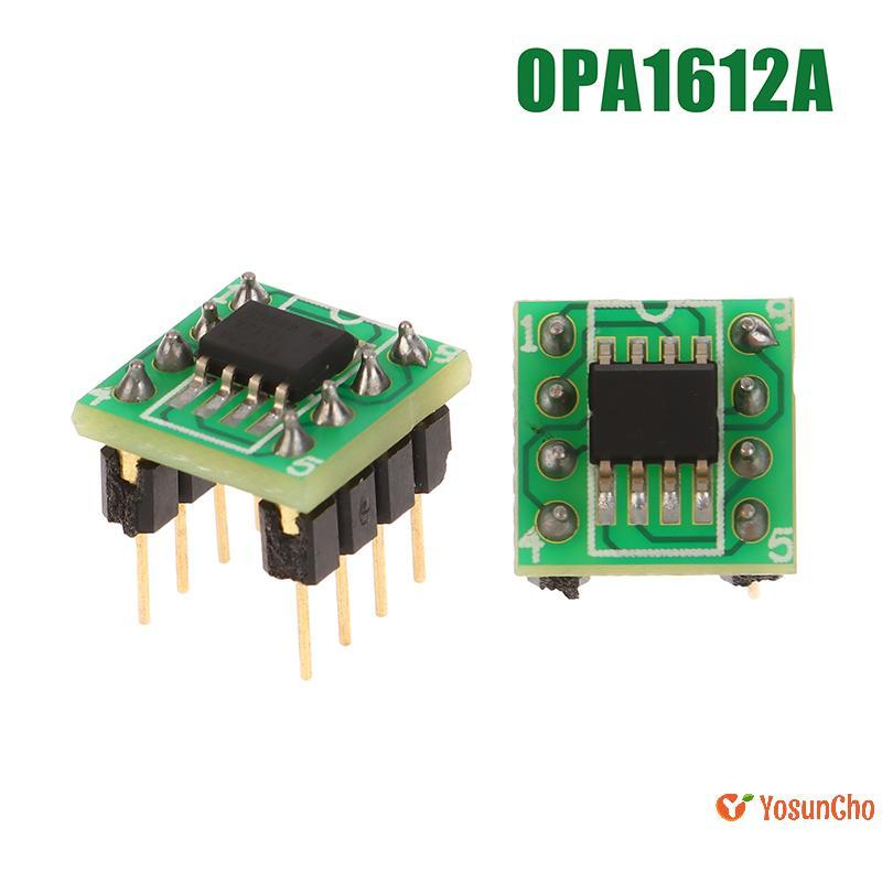 YosunChoker] OPA1612AIDR OPA1612A Audio Operational Amplifier Chip SOP8 To DIP8 OPA2604 U Dual Op Am