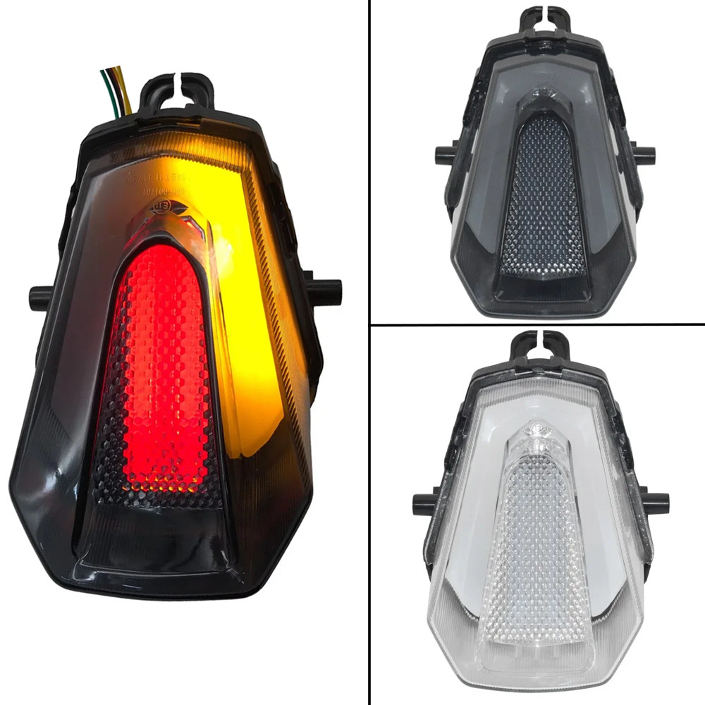 ไฟท้ายรถจักรยานยนต์แบบบูรณาการไฟท้ายเบรคไฟเลี้ยวสําหรับ SUZUKI GSXR1000 GSXR1000R GSXR GSX-R 1000 20