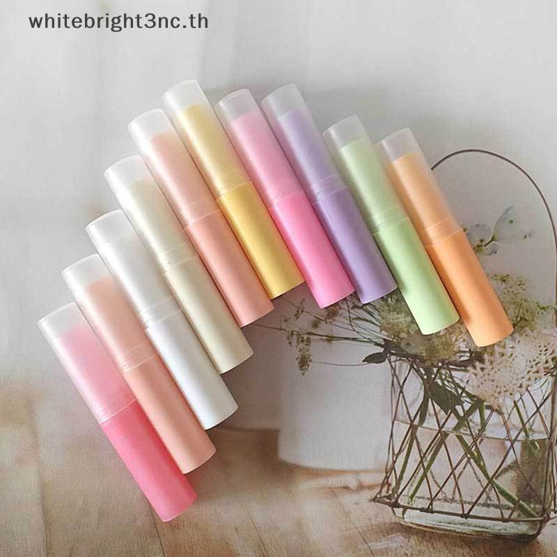 L&Z 5 ชิ้น/ล็อต 3 กรัม Lip Balm คอนเทนเนอร์พร้อมหมวก Mini Empty Lip Balm Sti Tube Lipsti.