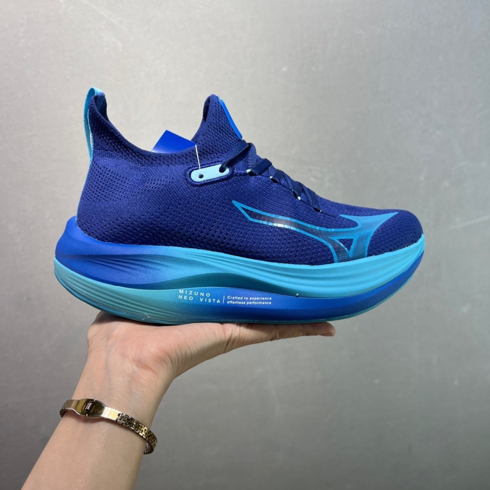 [Mizuno]Mizuno Mizuno Neo Vista รองเท้าวิ่งสําหรับผู้ชายและผู้หญิงรองเท้าผ้าใบตาข่าย Unisex สําหรับค