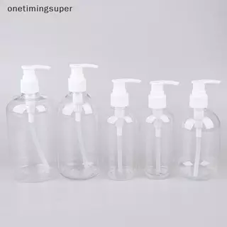 Onetimingsuper 200-500ml ขวดปั๊มรีฟิลแบบพกพาสําหรับแชมพูโลชั่นตู้ทําสบู่ OTP