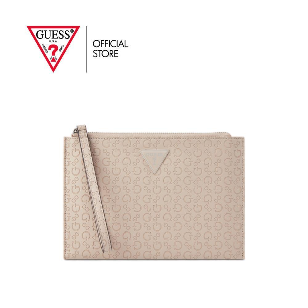 กระเป๋า Guess รุ่น TT984564 VIVIETTE SLG WRISTLET สีเบจ