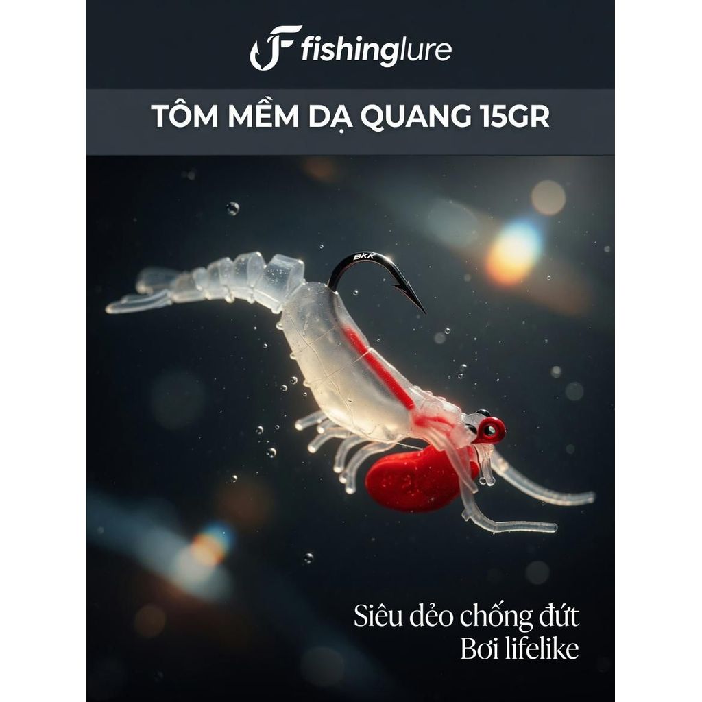 SOFT SHRIMP สําหรับ MUCH FISHING 15GRAM ใช้สําหรับตกปลาหลายหัว, BKK SINGLE FISHING NET EQUIPMENT, Lu
