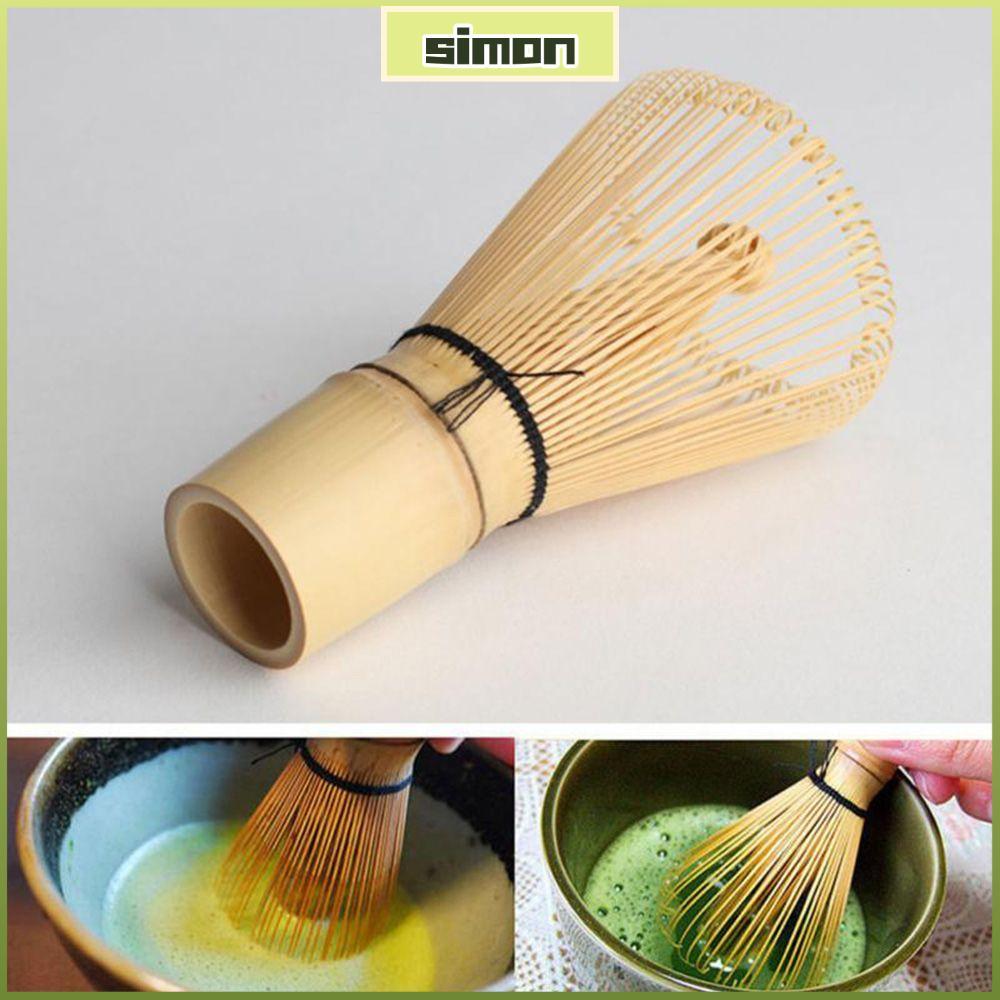 SIMONTH 80 Fringe Bamboo Brush Home Japanese Tea Set Kitchen Matcha Bamboo Accessories