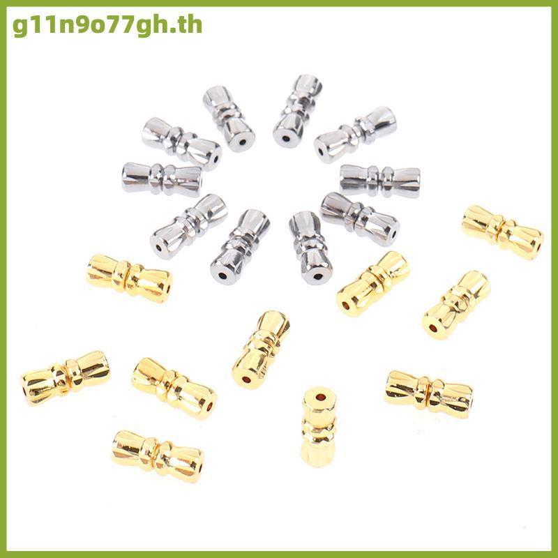 GNH 10ชิ้นสกรูเข็มกลัดสำหรับสร้อยข้อมือ DIY สร้อยคอเครื่องประดับทำ