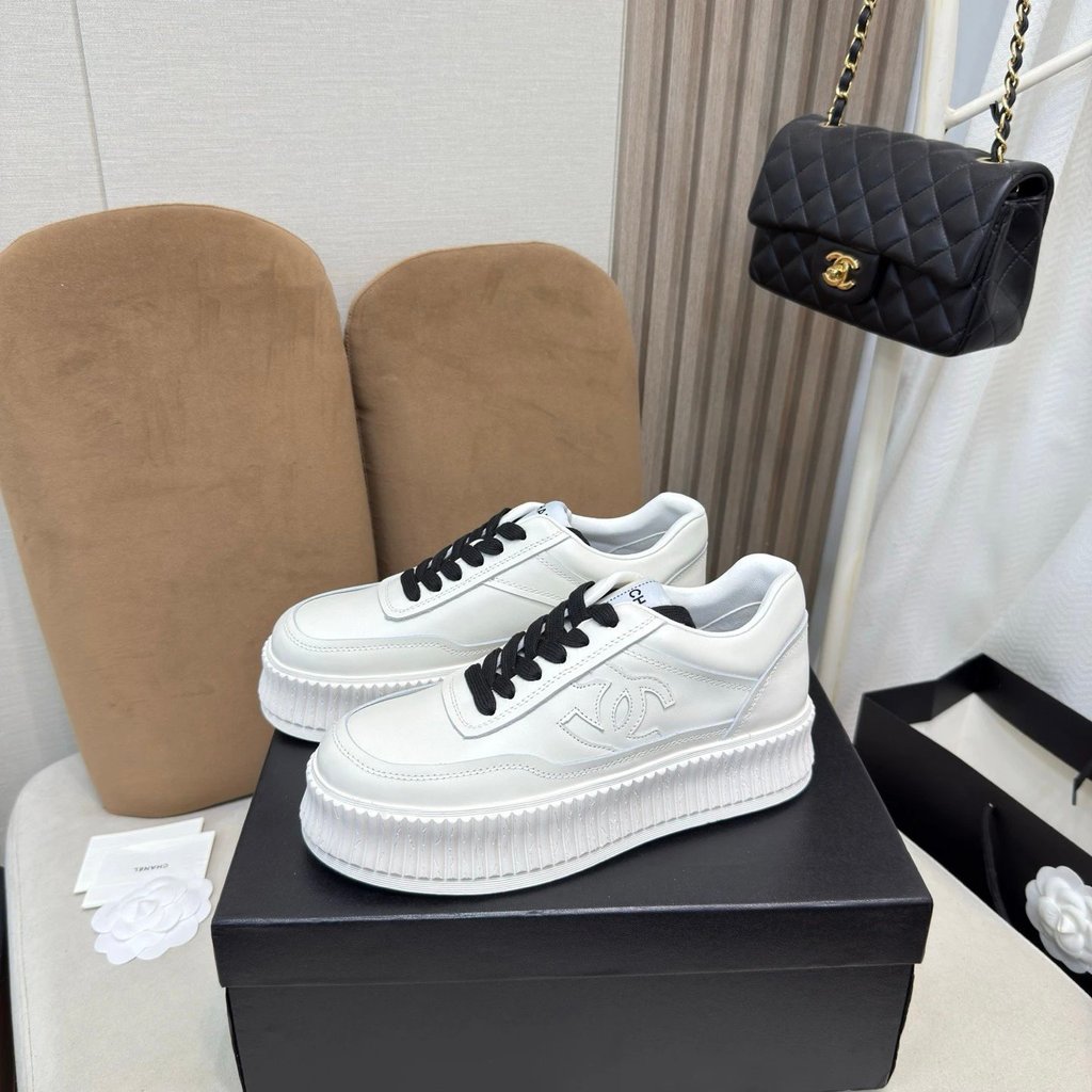 CHANEL รองเท้ากีฬาลําลอง ขนาด 35-39