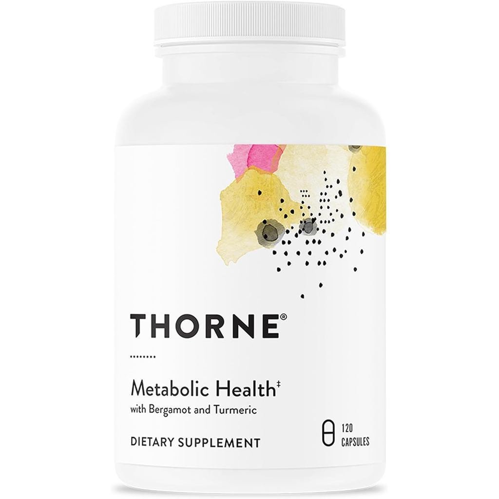THORNE-MetabolicHealth-GutHealthtoAidWeightManagement*-FormulatedwithBergamotandTurmeric()-60Serving