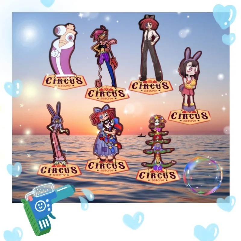 Standee The Amazing Digital Circus Jax Pomni Rata Zooble character mica รุ่น Digital Circus โต๊ะเรีย