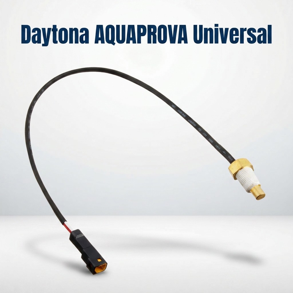 เกจวัดอุณหภูมิน้ำมันเครื่อง Daytona AQUAPROVA อเนกประสงค์ มอเตอร์ไซค์ | Daytona AQUAPROVA Universal 