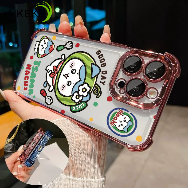 แตงโมน่ารัก Hachiware เคสโทรศัพท์สําหรับ iQOO Neo 11 10 9 9S Pro Plus 8 Pro 7 SE 5 SE Z7i Z6X Z5 Z3 