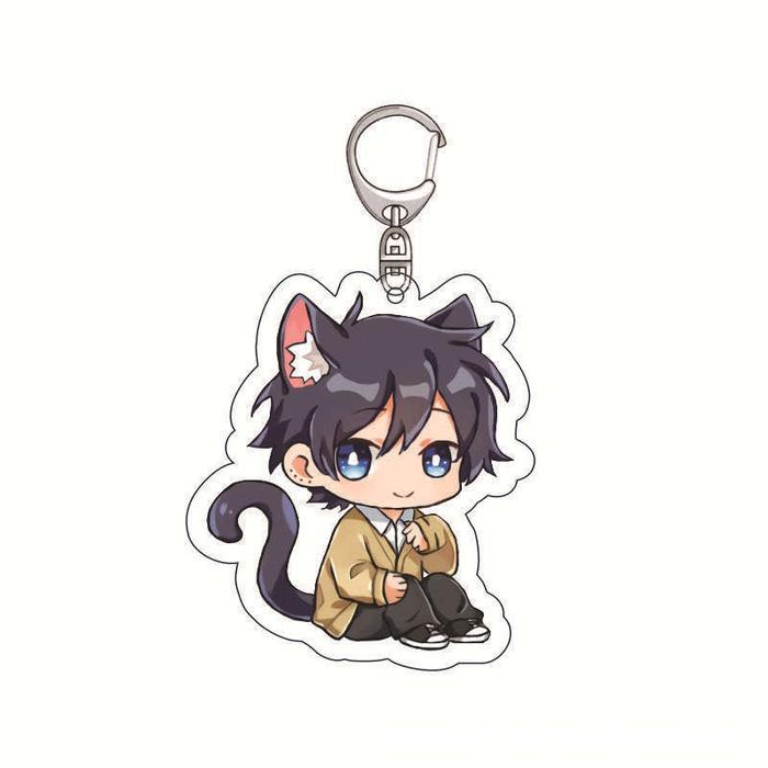 Gantungan Kunci อะนิเมะ Horimiya Akrillik Transparan พวงกุญแจ Miyamura ของขวัญของที่ระลึก Hadiah Aan