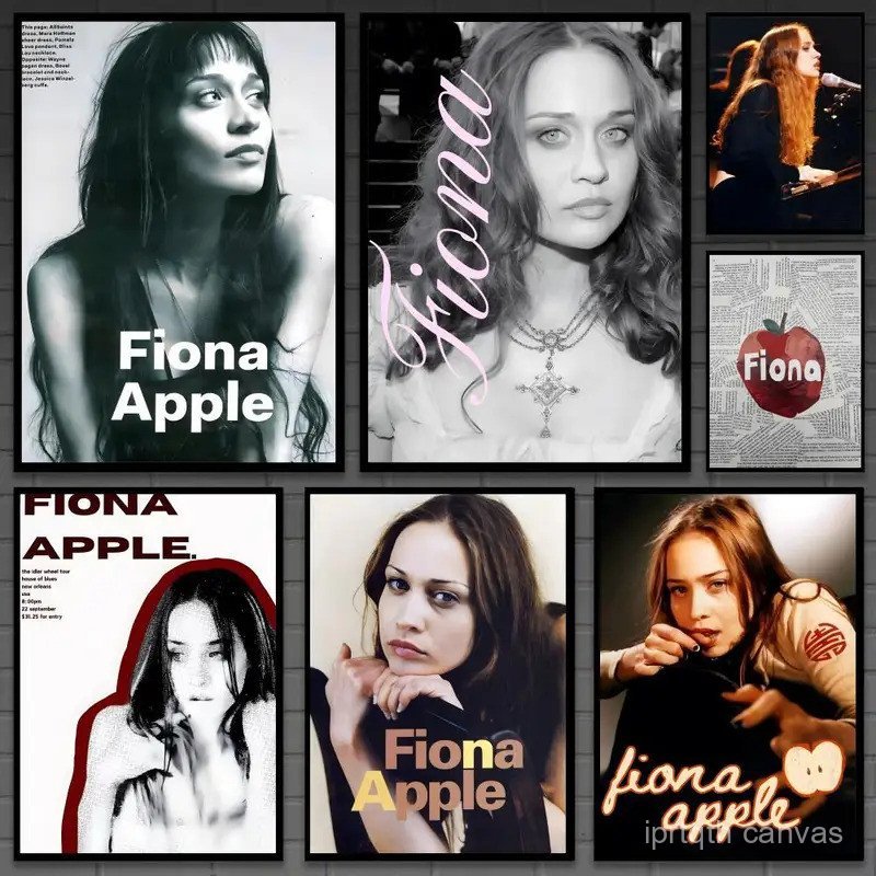 R98A นักร้อง F-Fiona apple โปสเตอร์อเนกประสงค์ HD กันน้ํา Wall Art Decor สําหรับพื้นที่ใดๆ Ideal ของ