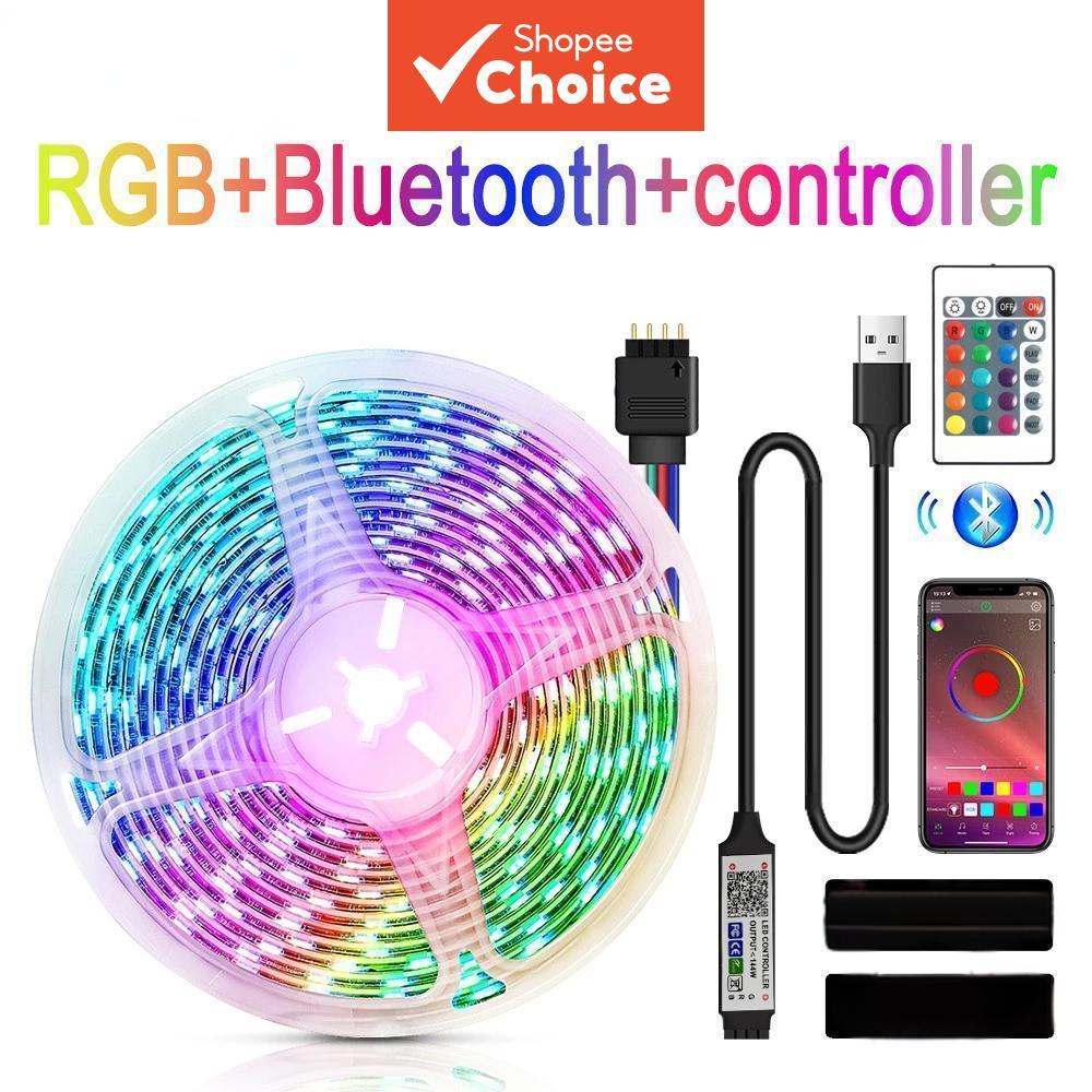 แถบไฟ LED USB - ไฟแบ็คไลท์โทรทัศน์ยืดหยุ่น SMD5050 5V สําหรับตกแต่งโต๊ะและงานปาร์ตี้
