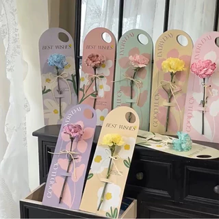 5 ชิ้น/ชุด กระดาษใส่ดอกไม้ DIY การ์ดใส่ดอกไม้ กระดาษถือดอกไม้ ใส่ช่อดอกไม้ กระเป๋าวันวาเลนไทน์【COD】