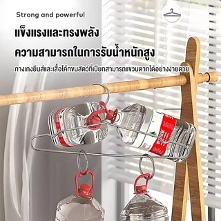ไม้แขวนเสื้อสแตนเลส หนาพิเศษ ยาว 32/40/45cm 1แพ็ค 10ชิ้น แขวนผ้า กางเกง แข็งแรง