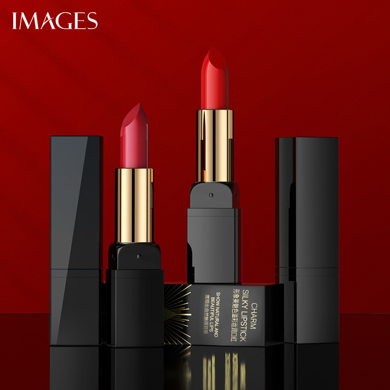 Image Beauty Charm Color Overflowing Silky Lipstick Non-Fade Non-Stick Cup Gentle Fit Lip Gloss Beau