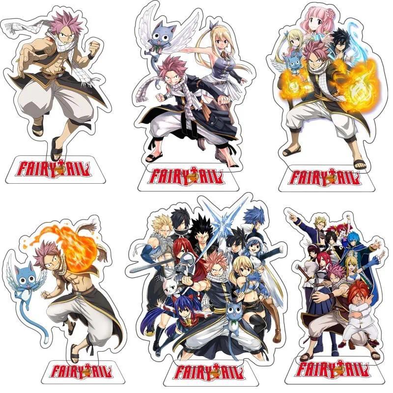 ใหม่อะนิเมะ FAIRY TAIL 15 ซม.100 YEARS QUEST อะคริลิค Action Figure Natsu ของเล่น PVC Fairy Tail เดส
