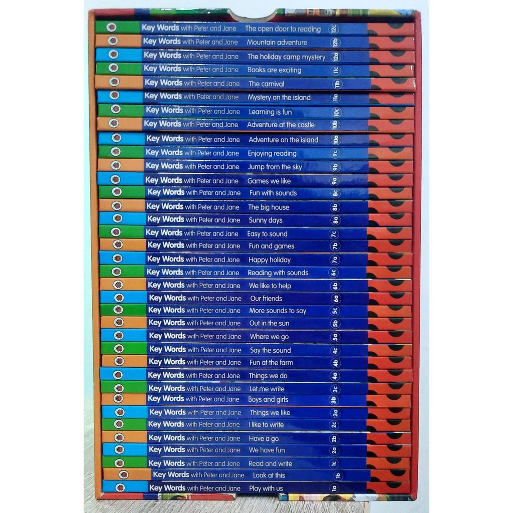 [BnB] Used Key Words with Peter and Jane Boxset (36 เล่ม) โดย Ladybird Books (มือสอง: ดีมาก)