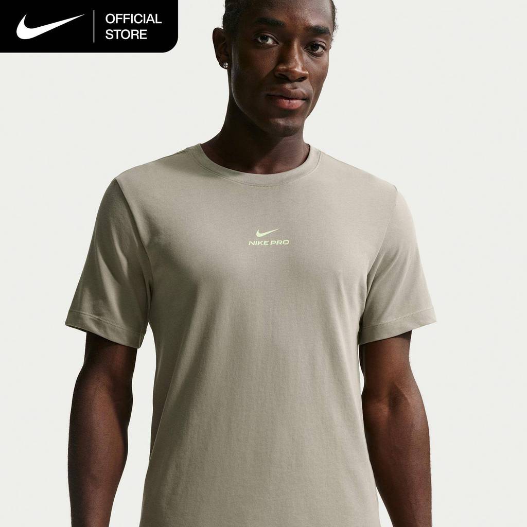 Nike Dri-FIT Men's Pro T-Shirt - Light Army [IH1948-320]