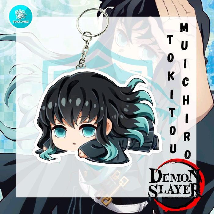 พวงกุญแจอะคริลิค Anime Demon Slayer - Giyuu, Mitsuri,