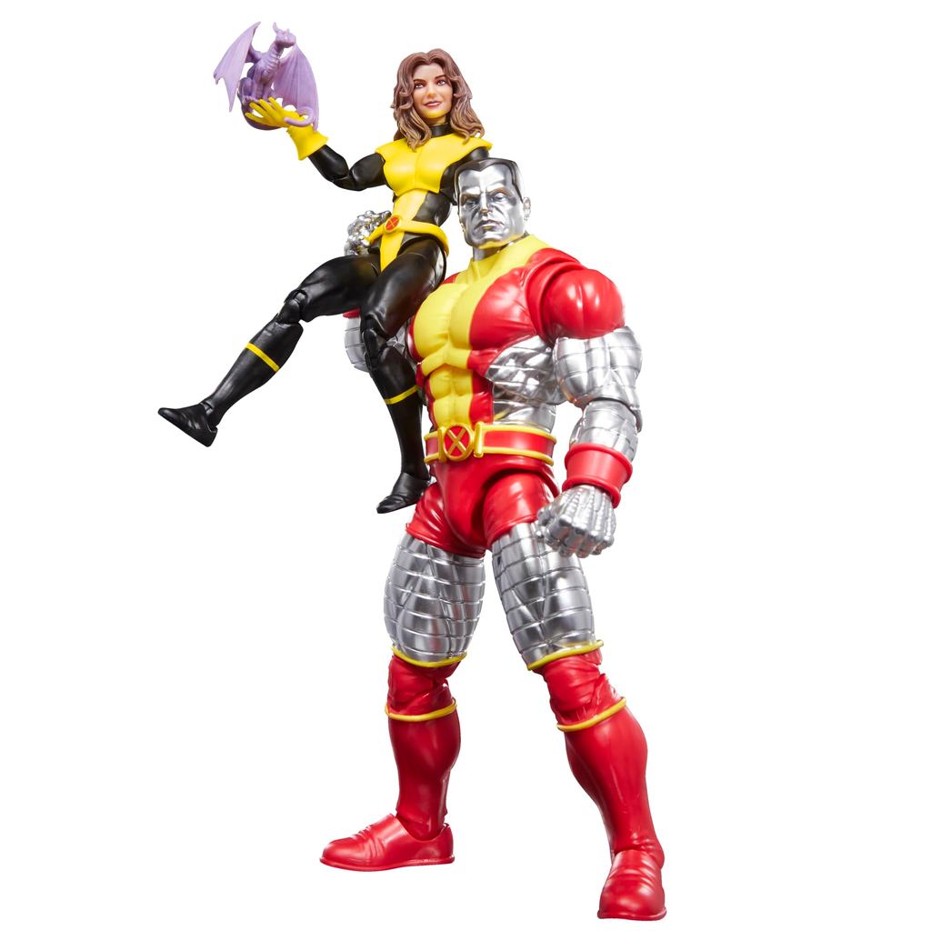 Hasbro MARVEL Legends Series Astonishing X-MEN Kitty Pryde & Colossus 2-Pack Comic Collector's 6-Inc