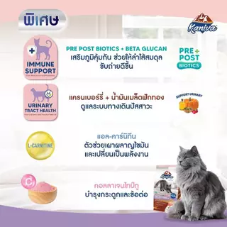 Kaniva อาหารแมวคานิว่า อาหารเม็ดเกรดพรีเมี่ยม สำหรับแมวทุกช่วงวัย ขนาด 1.3-1.5 kg
