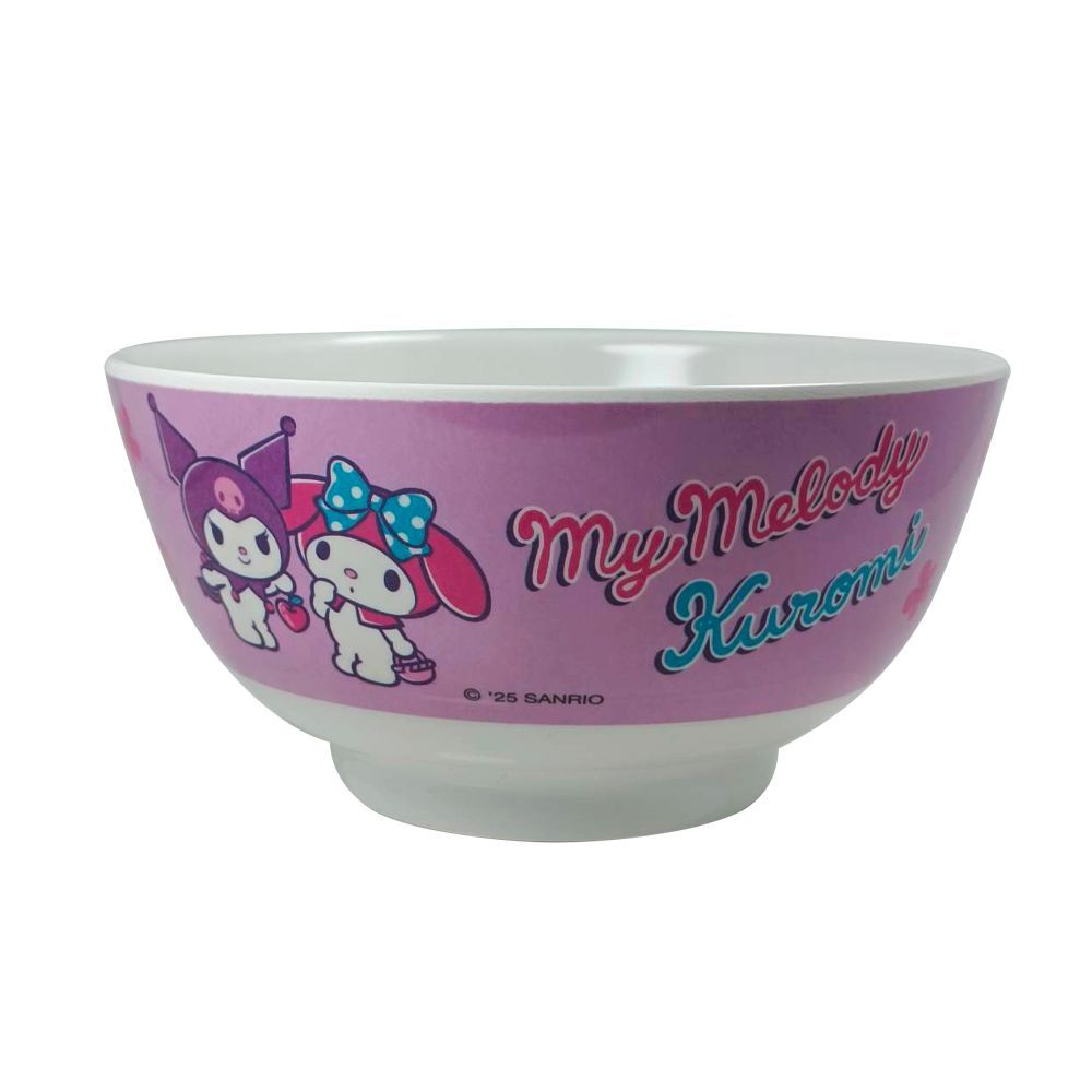 [สินค้าส่งด่วน] ชามภาชนะใส่อาหาร คุโรมิ X มายเมโลดี้ 6 นิ้ว (คละแบบ) FOOD BOWL KUROMI X MY MELODY 6 INCH. (ASSORTED)