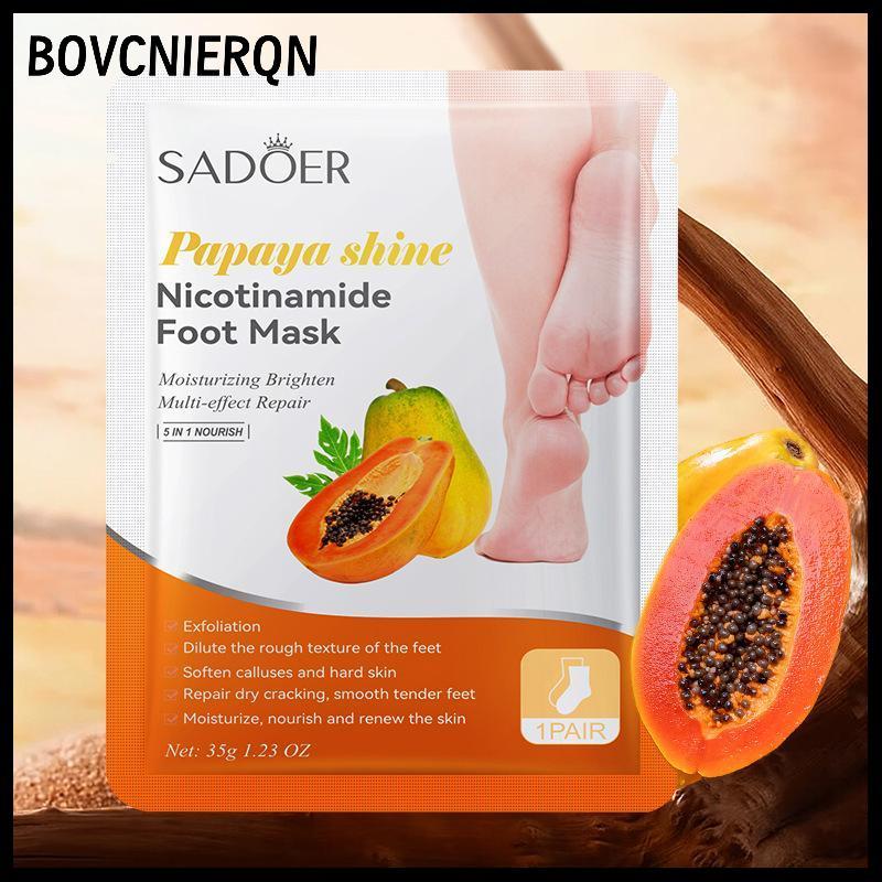 Tn 1 คู่ SADER Fruits Foot Mask Moisturizing Foot Peeling Mask Exfoliating For Feet Spa Pedicure Exf