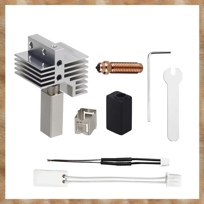 [KYG] สําหรับ CC2 อัพเกรด Hotend Kit สําหรับ CC2 Hotend ชุดความร้อนที่ถอดออกได้บล็อกคอชุดหัวฉีดทองแด