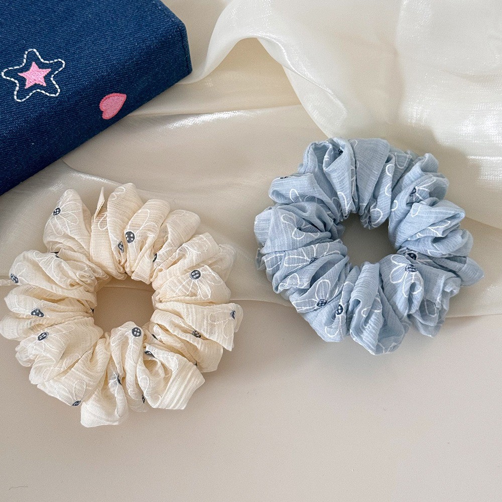 Hululu/Sweet Mori สไตล์ Scrunchy แหวนผมสไตล์ใหม่สไตล์เกาหลีอ่อนโยน High-End Headdress เชือกผมหัวเชือกเครื่องประดับผม