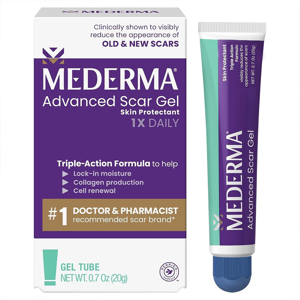 ใหม่ Mederma Advanced Scar Treatment Gel 20g เครื่องมือบํารุงผิว