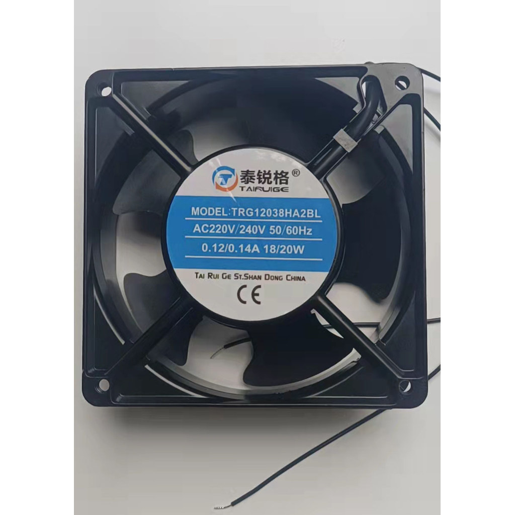 TRG12038HA2BL TRG120V KTV พัดลมระบายความร้อนตู้ TRG12025/20060HA2BL
