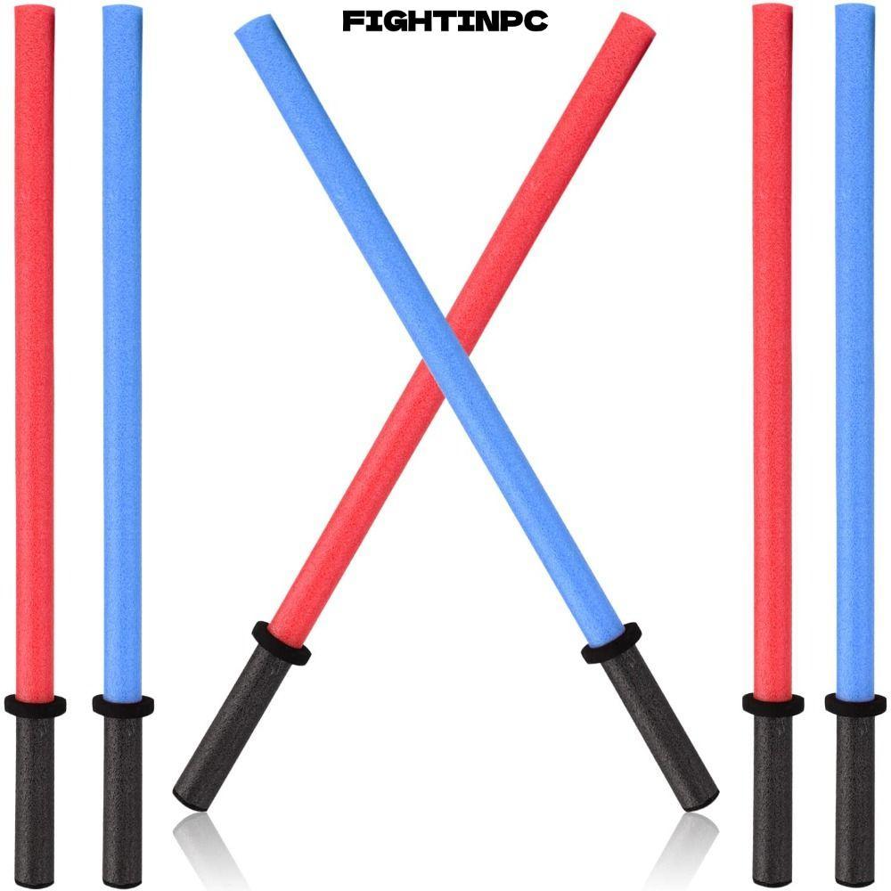 FIGHTINPC Pool Noodle Stick, Long Foam Pool Noodles Foam Light Saber Toy, Party Favors Foam Toy Kids