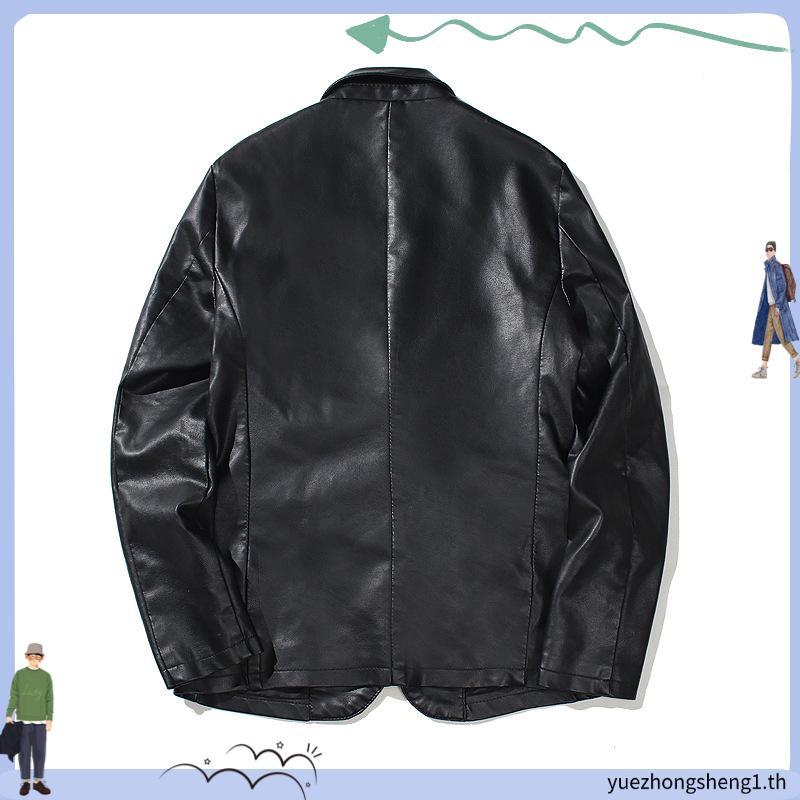 เสื้อสูท รุ่น Meit Man jacket หนังแท้  แบรนด์ Oldman แท้ สูทผู้ชาย เสื้อสูทผู้ชายสำเร็จรูป