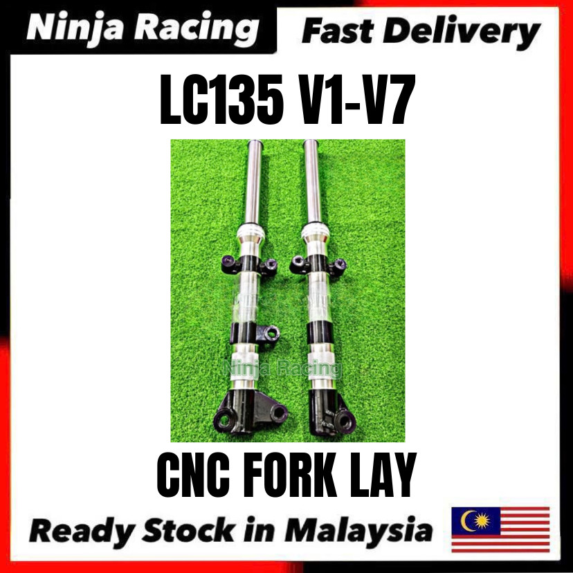 FORK CNC LAY LC135 V1 V2 V3 V4 V5 V6 V7 (4S/5S) L135 4S 5S LC4S 4 5 SPEED 55D 55C ด้านหน้าสําหรับK A