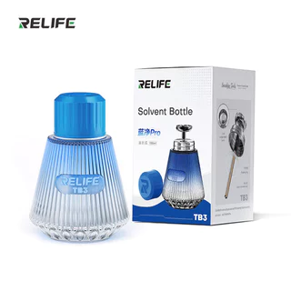 ขวดใส่น้ำยาซ่อมมือถือ RELIFE TB3 ขวดกดแอลกอฮอล์ ขวดน้ำยาล้างบอร์ด ขวดแก้วหนากันลื่น ดีไซน์กันรั่วซึม 100%