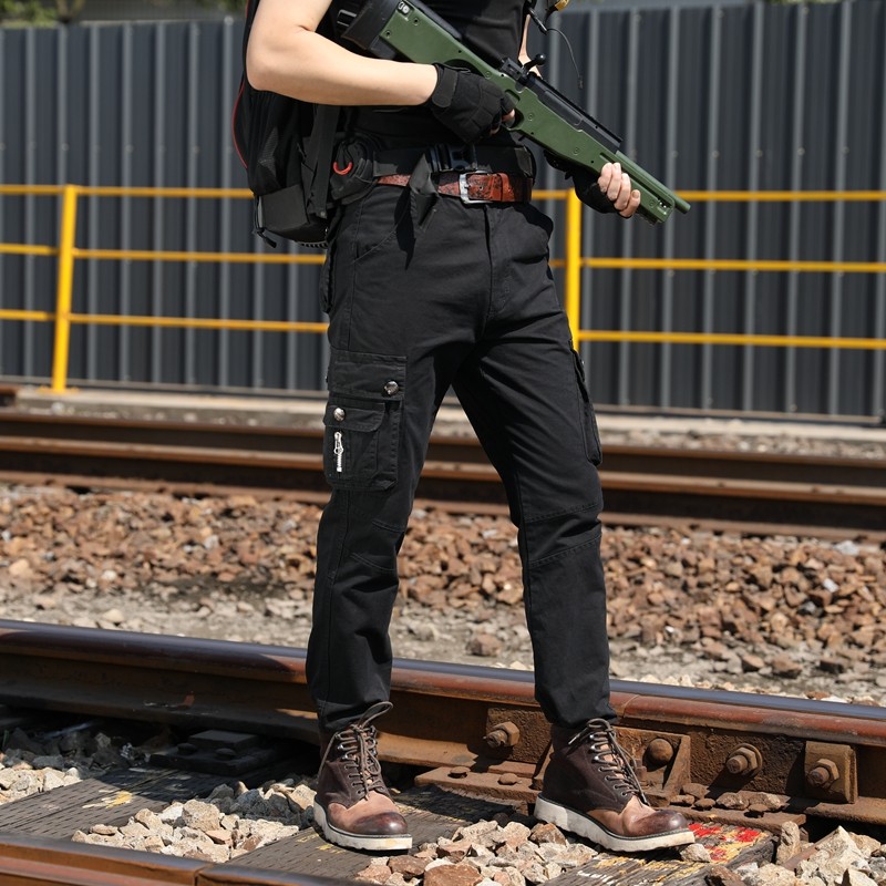 Wolf Warriors Special Forces Overalls Men Multi-pocket Loose Field Pants Wear-resistant Durable Work