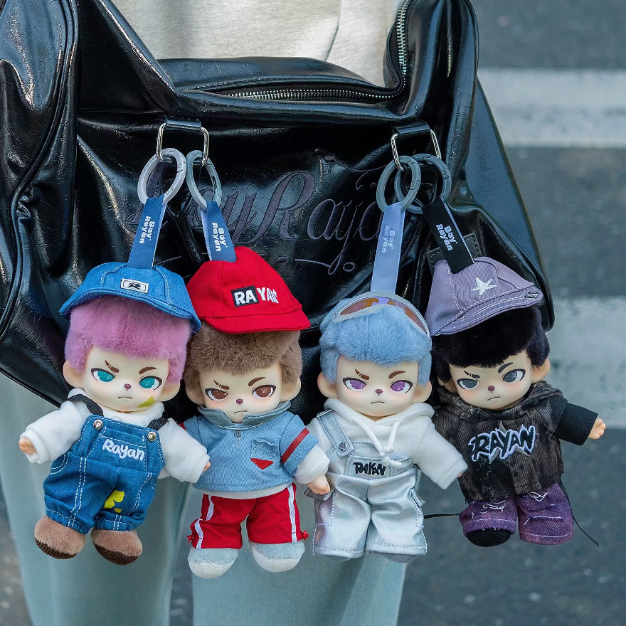 [ของแท้] TNTSPACE Rayan City Wandering Series จี้ตุ๊กตารุ่นน้ําหนักเบายืนยันรูปตุ๊กตาเครื่องประดับของขวัญ