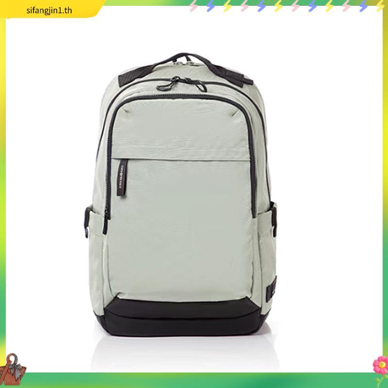 BAGSMART 17 Inch กระเป๋าเป้สะพายหลังการเดินทางคอมพิวเตอร์ กระเป๋าเป้สะพายหลังที่ขยายได้ 40L กระเป๋าเ
