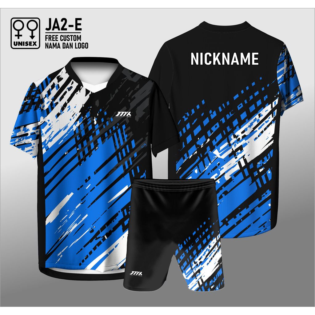 แบดมินตันวอลเลย์บอลเทนนิสฟุตซอลวิ่ง Padel JMX ชุดสั้นฟรีชื่อที่กําหนดเอง/โลโก้ JA2-E