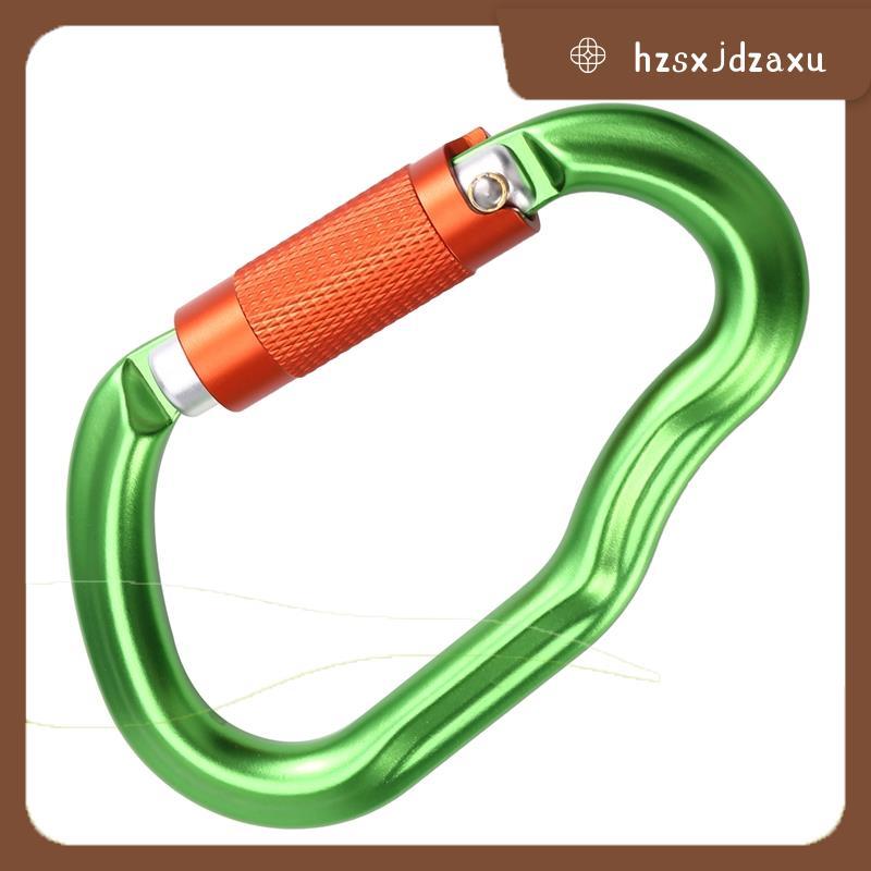 hzsxjdzaxuTwist Lock Carabiner Heavy Duty Carabiner 25kN Climbing Carabiner Safety Carabiner สําหรับ
