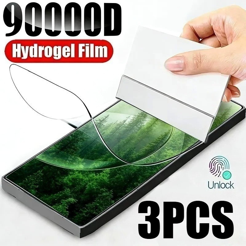 3 ชิ้น Anti Blue Light Soft Hydrogel ฟิล์มสําหรับ iQOO Z3 Z5 Z5x Z6 Z7 Z7i Z7s Z7x Z8 Z8x Z9 Z6x Pro