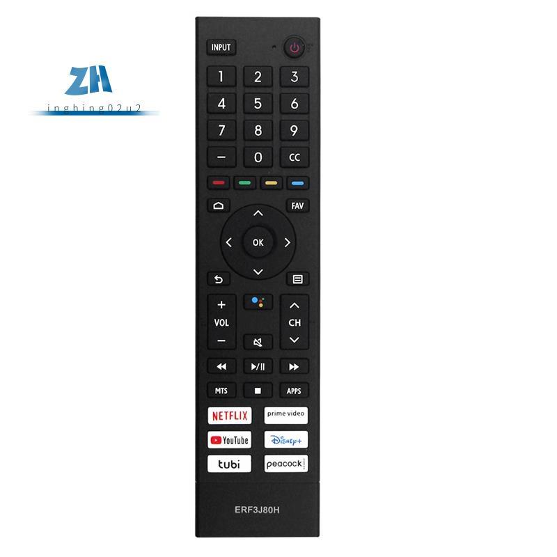 1 PCS เปลี่ยน ERF3J80H Universal Remote อุปกรณ์เสริมสําหรับ 4K UHD Android สมาร์ททีวี A6G U6G U8G 75
