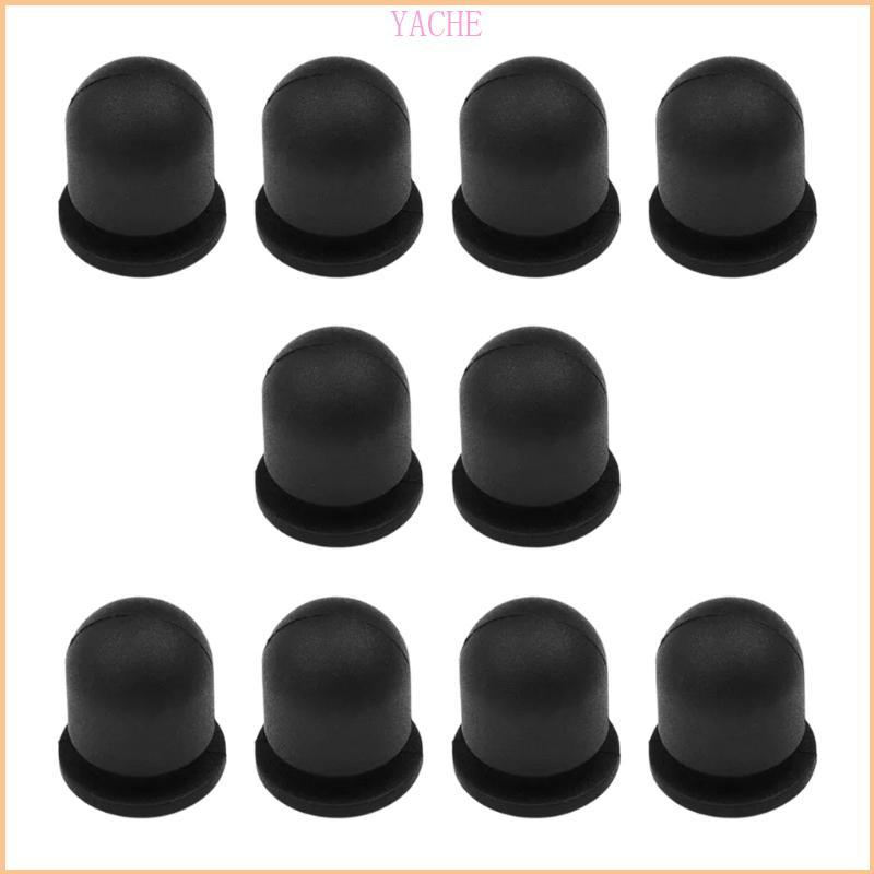 JACHE สีดําไพรเมอร์หลอดไฟสําหรับคาร์บูเรเตอร์ 19x17 มม.เหมาะกับ TD18 TD24 TG33