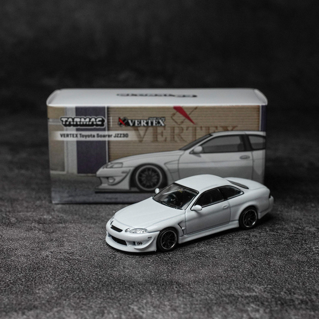 [คลังสินค้าพร้อม] Ready Stock TW 1: 64 Toyota VERTEX Toyota Soarer JZZ30 โมเดลรถอัลลอย