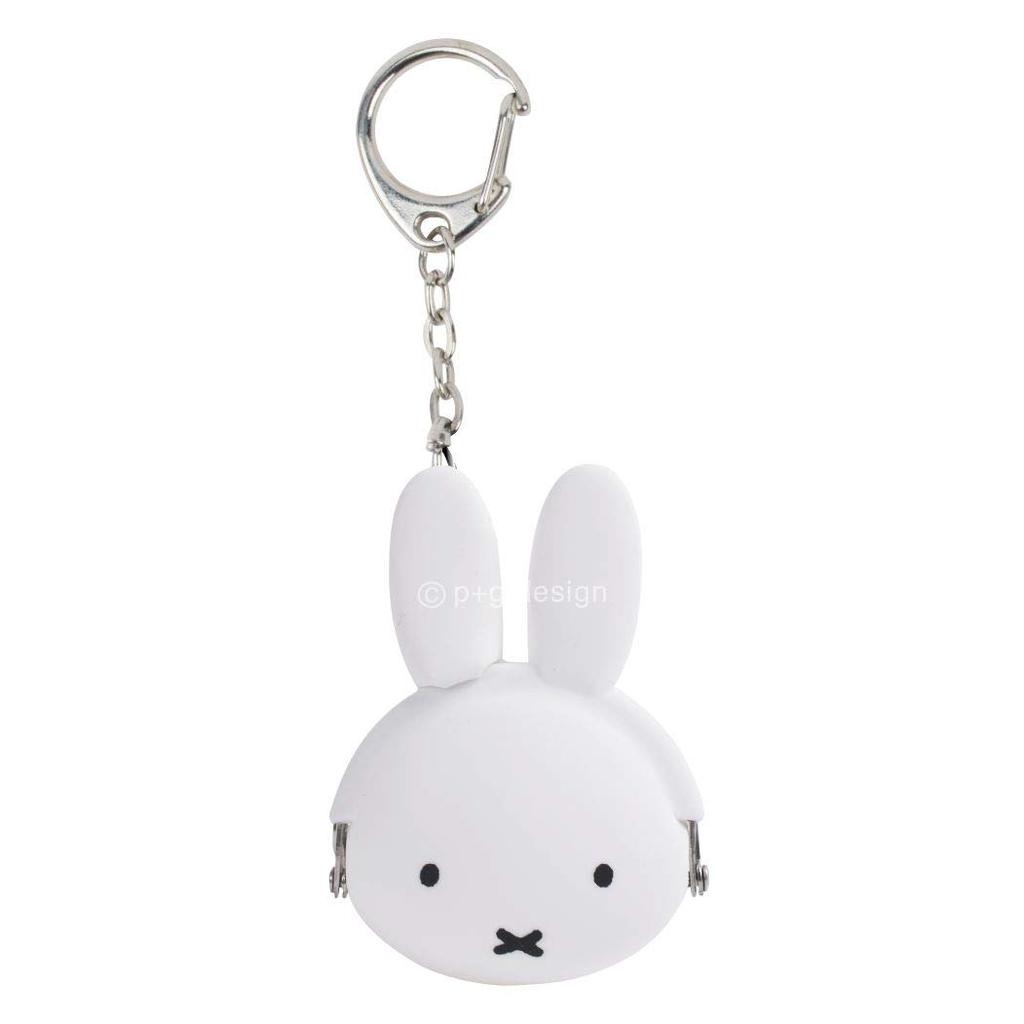 P+G Design mimi POCHI BABY Keychain, White, 6.2×8.5×3.9 cmDirect From Japan
