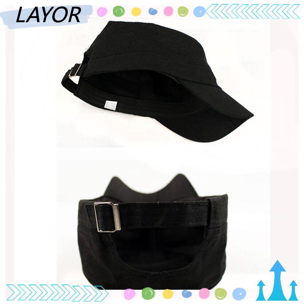 LAYOR Plain Cap Outdoor Patrol Cotton