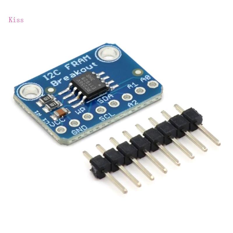 Kiss FRAM โมดูลหน่วยความจํา 32KB I2C 2 7-5 5V สําหรับ MB85RC256V บอร์ดไม่ Volatile