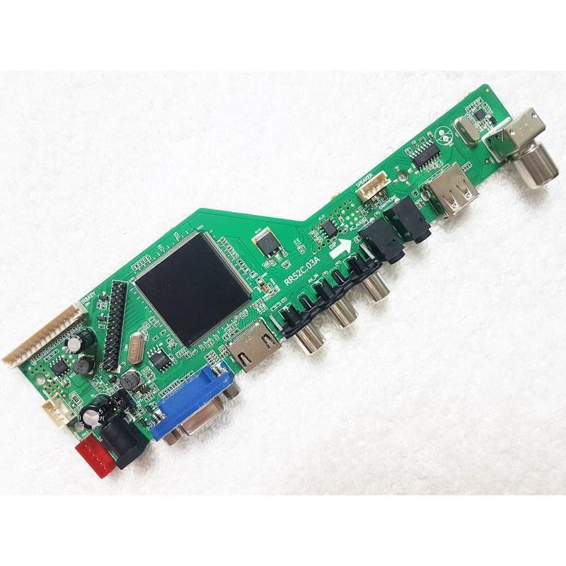 เมนบอร์ดทีวี LCD  รุ่น RR52C.03A DVB-T2, DVB-T, DVB-C Digital ดิจิตัลทีวี